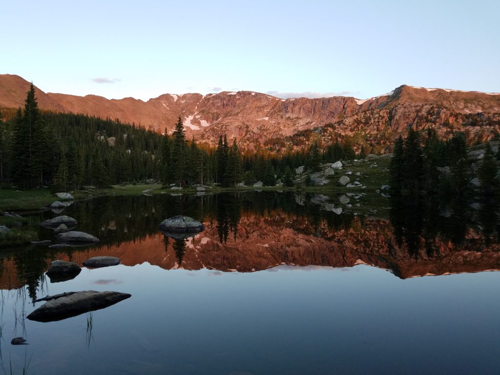 Porcupine Lake in Holy Cross Wilderness