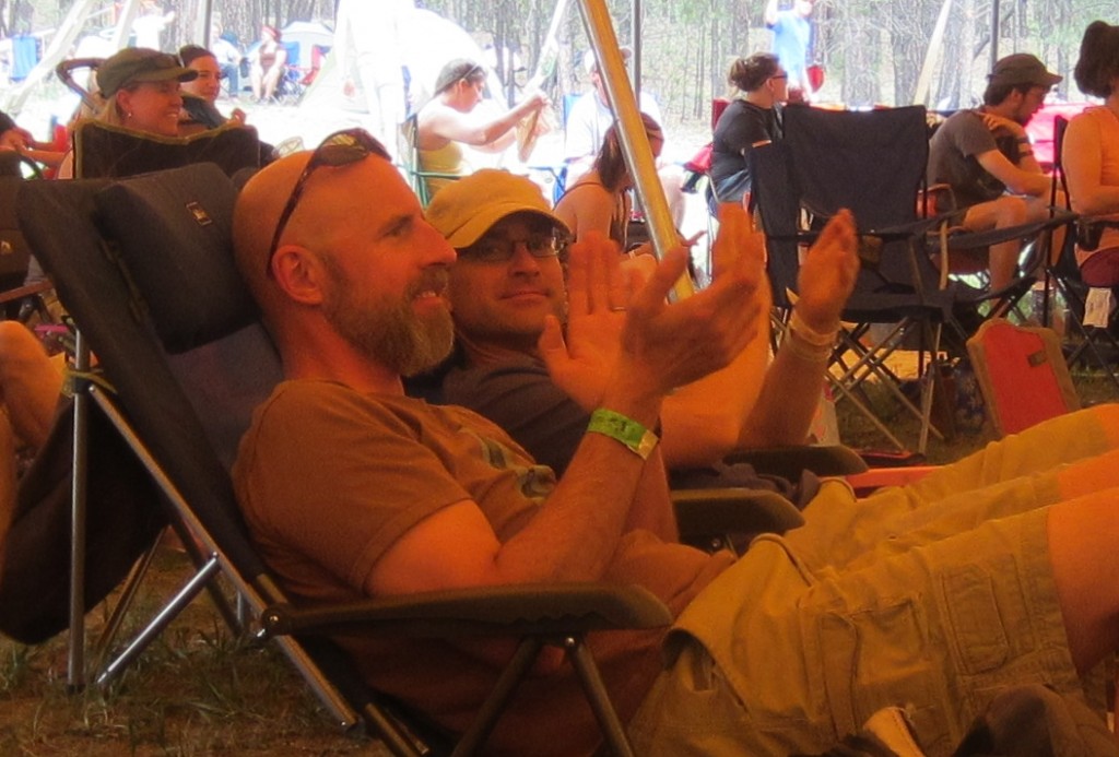 Chris and Andy at MeadowGrass