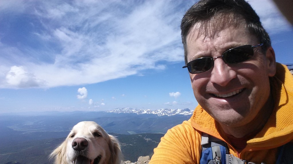 West Spanish Peak Summit Selfie